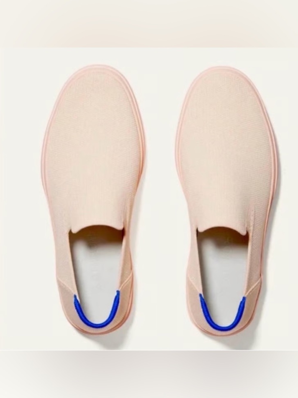 Rothy’s Original Slip on Sneakers in Light Pink